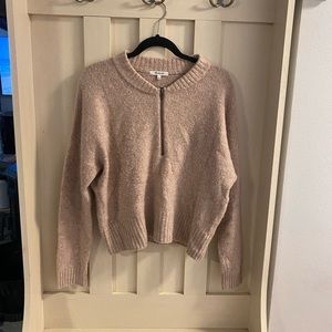Madewell York Half-Zip Pullover Sweater